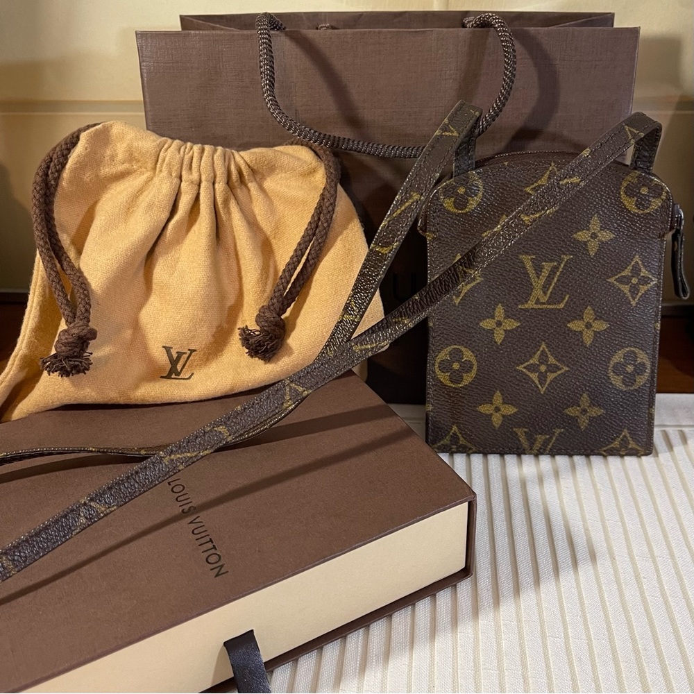 Louis Vuitton Vintage Secret Pochette/Pouch Rare 1985! - Picture 4 of 16
